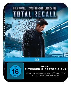 Total Recall (Steelbook Edition) (2012) [Blu-ray] 