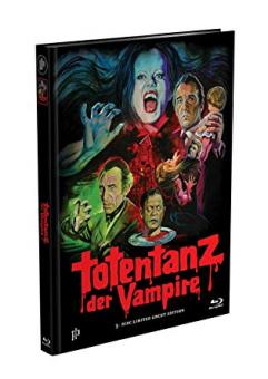 Totentanz der Vampire (Limited Wattiertes Mediabook, Blu-ray+DVD, Cover A) (1971) [Blu-ray] [Gebraucht - Zustand (Sehr Gut)] 