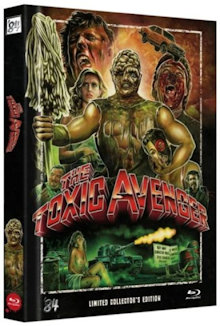 The Toxic Avenger (Limited Mediabook) (1984) [FSK 18] [Blu-ray] 
