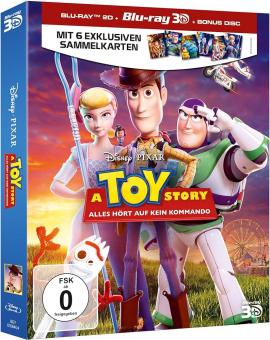 A Toy Story: Alles hört auf kein Kommando (Limitierte 3D Blu-ray, 2D Blu-ray & Bonus Disc) (3 Discs) (2019) [3D Blu-ray] [Gebraucht - Zustand (Sehr Gut)] 