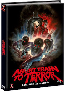 Night Train To Terror (Limited Mediabook, Blu-ray+DVD, Cover B) (1985) [FSK 18] [Blu-ray] 