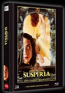 Suspiria (2 Disc Limited Mediabook, Blu-ray+DVD, Cover E) (1977) [FSK 18] [Blu-ray] 