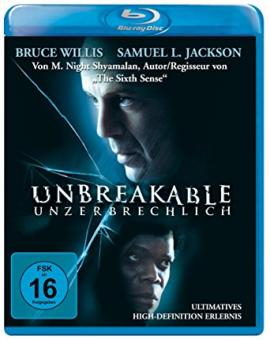 Unbreakable - Unzerbrechlich (2000) [EU Import mit dt. Ton] [Blu-ray] 