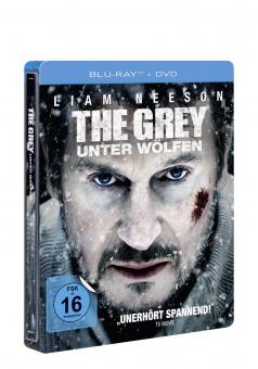 The Grey - Unter Wölfen (Steelbook, +DVD) (2012) [Blu-ray] 