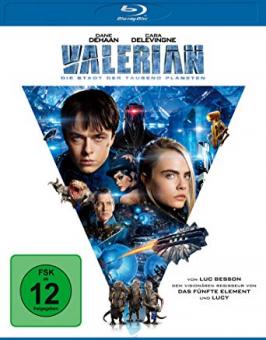 Valerian - Die Stadt der tausend Planeten (2017) [Blu-ray] [Gebraucht - Zustand (Sehr Gut)] 