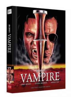 John Carpenter's Vampire (Limited Wattiertes Mediabook, Blu-ray+DVD, Cover A) (1998) [FSK 18] [Blu-ray] 