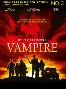 John Carpenter's Vampire (Limited Uncut Mediabook, Blu-ray+DVD, Cover A) (1998) [FSK 18] [Blu-ray] [Gebraucht - Zustand (Sehr Gut)] 