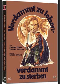Verdammt zu leben - Verdammt zu sterben (Limited Mediabook, Blu-ray+DVD, Cover A) (1975) [FSK 18] [Blu-ray] 