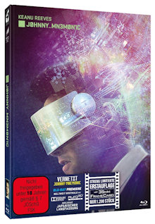 Vernetzt - Johnny Mnemonic (Limited Mediabook, 2 Blu-ray's) (1995) [FSK 18] [Blu-ray] 