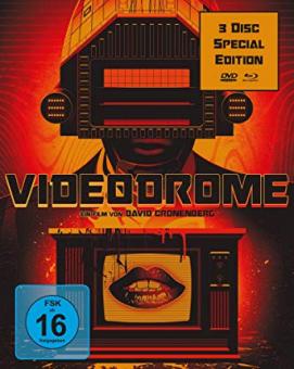 Videodrome (Blu-ray+2 DVDs, Special Edition im Digipak) (1983) [Blu-ray] [Gebraucht - Zustand (Sehr Gut)] 