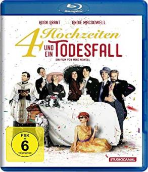 Vier Hochzeiten und ein Todesfall (1994) [Blu-ray] 