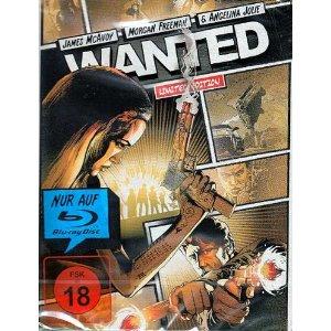 Wanted (Limited Steelbook) (2008) [FSK 18] [Blu-ray] 