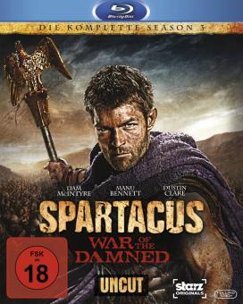 Spartacus - War of the Damned (Die komplette 3 Staffel, Uncut) [FSK 18] [Blu-ray] 