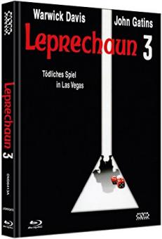 Leprechaun 3 - Tödliches Spiel in Las Vegas (Limited Mediabook, Blu-ray+DVD, Cover A) (1995) [FSK 18] [Blu-ray] 