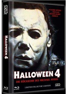 Halloween 4 - The Return of Michael Myers (Mediabook, Blu-ray+DVD+CD, Cover A) (1988) [FSK 18] [Blu-ray] 