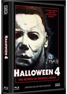 Halloween 4 - The Return of Michael Myers (Mediabook, Blu-ray+DVD+CD, Cover B) (1988) [FSK 18] [Blu-ray] [Gebraucht - Zustand (Sehr Gut)] 