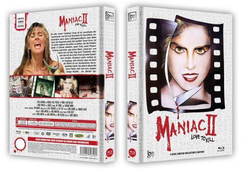 Maniac II - Love To Kill (Limited Mediabook, Blu-ray+DVD, Cover C) (1982) [FSK 18] [Blu-ray] 