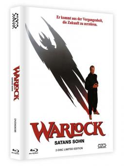Warlock - Satans Sohn (2 Disc Limited Mediabook, Uncut, Cover B) (1989) [FSK 18] [Blu-ray] 