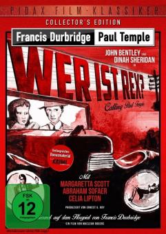 Francis Durbridge: Paul Temple - Wer ist Rex? (1948) [Gebraucht - Zustand (Sehr Gut)] 