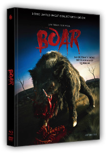 Boar (3 Disc Limited Mediabook, Blu-ray+DVD, Cover C) (2016) [FSK 18] [Blu-ray] 