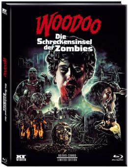 Woodoo - Die Schreckensinsel der Zombies (Limited Mediabook, Blu-ray+DVD, Cover A) (1979) [FSK 18] [Blu-ray] 