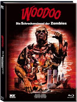 Woodoo - Die Schreckensinsel der Zombies (Limited Mediabook, Blu-ray+DVD, Cover B) (1979) [FSK 18] [Blu-ray] 