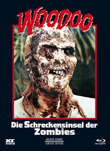 Woodoo - Die Schreckensinsel der Zombies (Mediabook, Blu-ray+DVD, Cover B) (1979) [FSK 18] [Blu-ray] 