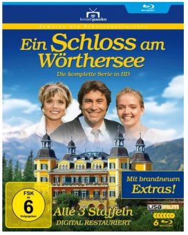 Ein Schloss am Wörthersee - HD-Komplettbox zum 30. Jubiläum (1990) (6 Discs, Alle 3 Staffeln) [Blu-ray] 