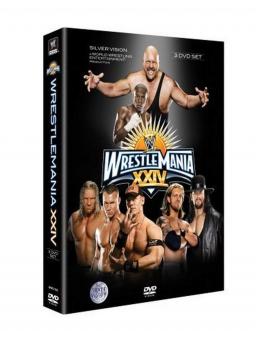 WWE - Wrestlemania 24 (3 DVDs) (2008) [FSK 18] [Gebraucht - Zustand (Sehr Gut)] 