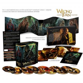 Wrong Turn 1-6 (Limited Digipak, 6 Discs) [FSK 18] [Blu-ray] [Gebraucht - Zustand (Sehr Gut)] 