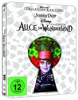 Alice im Wunderland (Limited Steelbook) (2009) [Blu-ray] [Gebraucht - Zustand (Sehr Gut)] 