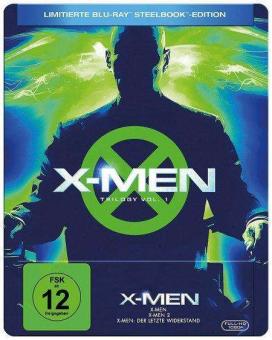 X-Men Trilogie Vol. 1 (Teil 1-3) (Limited Steelbook Edition) (2006) [Blu-ray] 