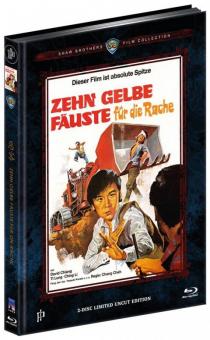 Zehn gelbe Fäuste für die Rache (Limited Mediabook, Blu-ray+DVD, Cover B) (1972) [FSK 18] [Blu-ray] 