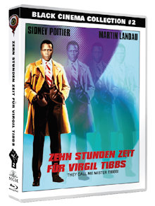 Zehn Stunden Zeit für Virgil Tibbs (Limited Edition, Blu-ray+DVD, Black Cinema Collection #02) (1970) [Blu-ray] 