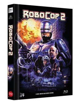 Robocop 2 (Limited Mediabook, Blu-ray+DVD, Cover C) (1990) [FSK 18] [Blu-ray] 