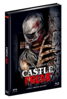 Castle Freak (Limited Mediabook, Blu-ray+DVD, Cover D) (1995) [FSK 18] [Blu-ray] 