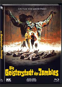Die Geisterstadt der Zombies (Limited Mediabook, Blu-ray+DVD, Cover B) (1981) [FSK 18] [Blu-ray] 