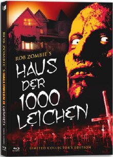 Haus der 1000 Leichen (Limited Uncut Mediabook, Blu-ray+DVD, Cover B) (2002) [FSK 18] [Blu-ray] 