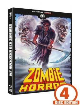 Die Rückkehr der Zombies (Lim. Uncut Mediabook, 2 Blu-rays+DVD+CD, Cover D) (1980) [FSK 18] [Blu-ray] 