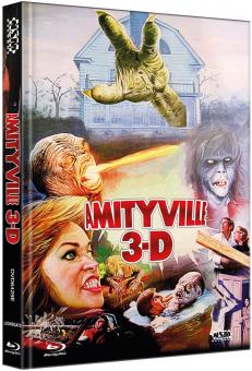 Amityville Horror 3 (Limited Mediabook, Blu-ray+DVD, Cover E) (1983) [FSK 18] [Blu-ray] 