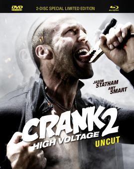Crank 2: High Voltage (Uncut, Limited Mediabook, Blu-ray+DVD) (2009) [FSK 18] [Blu-ray] 