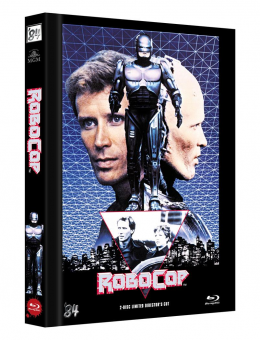 Robocop - Directors Cut (Limited Mediabook, Blu-ray+DVD, Cover C) (1987) [FSK 18] [Blu-ray] 