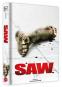 Saw (Limited Wattiertes Mediabook, Blu-ray+DVD, Cover A) (2004) [FSK 18] [Blu-ray] 