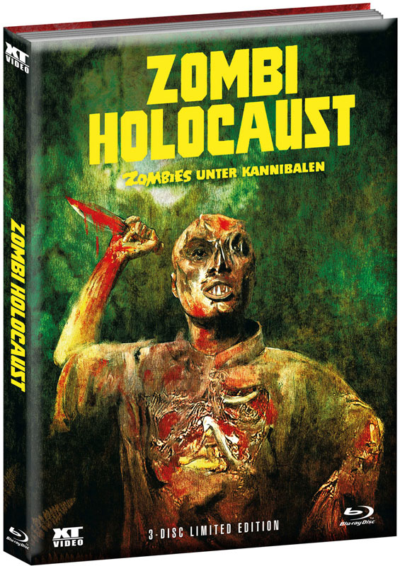Ihr Uncut DVD-Shop! | Zombies unter Kannibalen (Zombie Holocaust) (Limited Wattiertes  Mediabook, Blu-ray+DVD, Cover A) (1979) [FSK 18] [Blu-ray] | DVDs Blu-ray  online kaufen